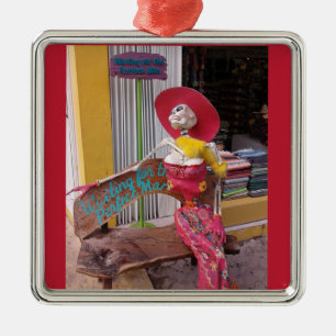 Waiting for the Perfect Man Metal Tree Decoration