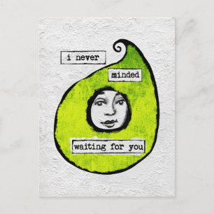 Waiting For You Postcard - Modern Abstract