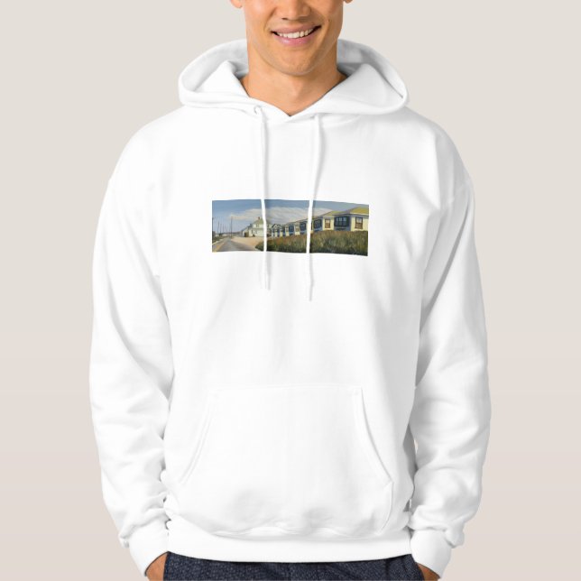 Waiting in Line 2001 Hoodie (Front)
