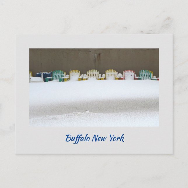 Waiting in the Snow  postcard (Front)