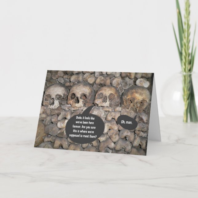 Waiting Is Hard Card (Front)