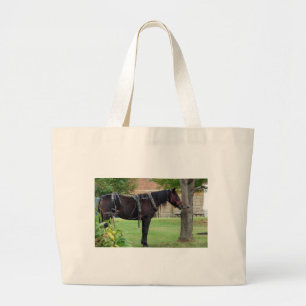 Waiting Large Tote Bag