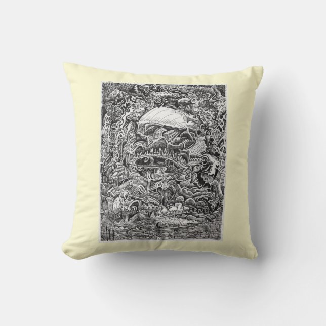 Waiting out the Maelstrom  Cushion (Front)