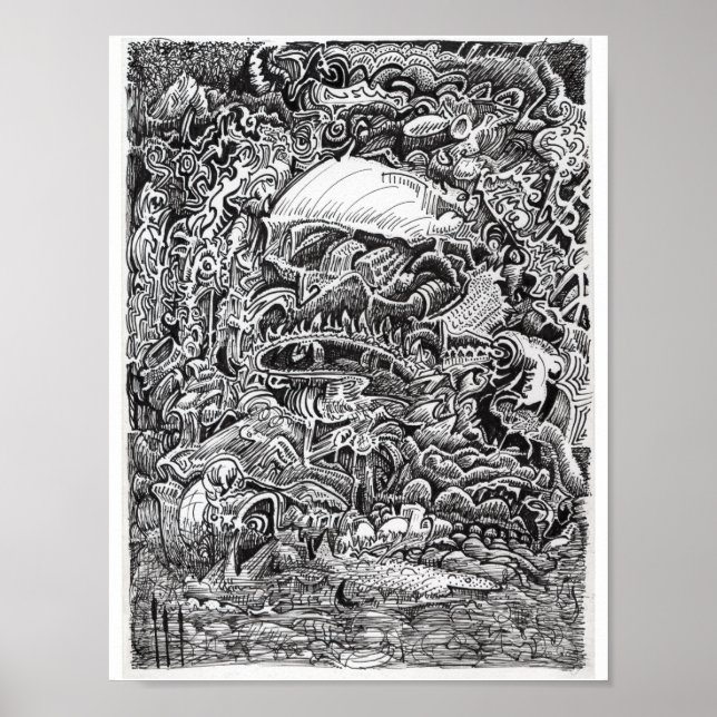 Waiting out the Maelstrom Poster (Front)