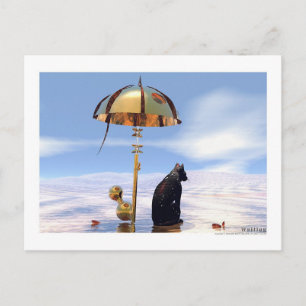 Waiting Postcard