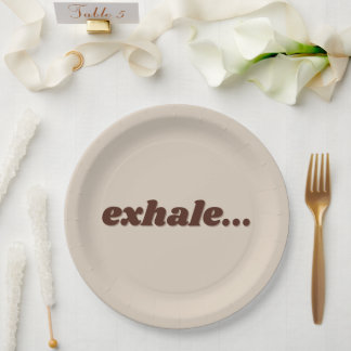 Waiting To Exhale Luxe Paper Plates
