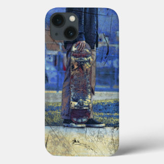Waiting to Skate - Skateboarder iPhone 13 Case
