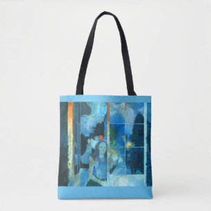 WAITING tote bag