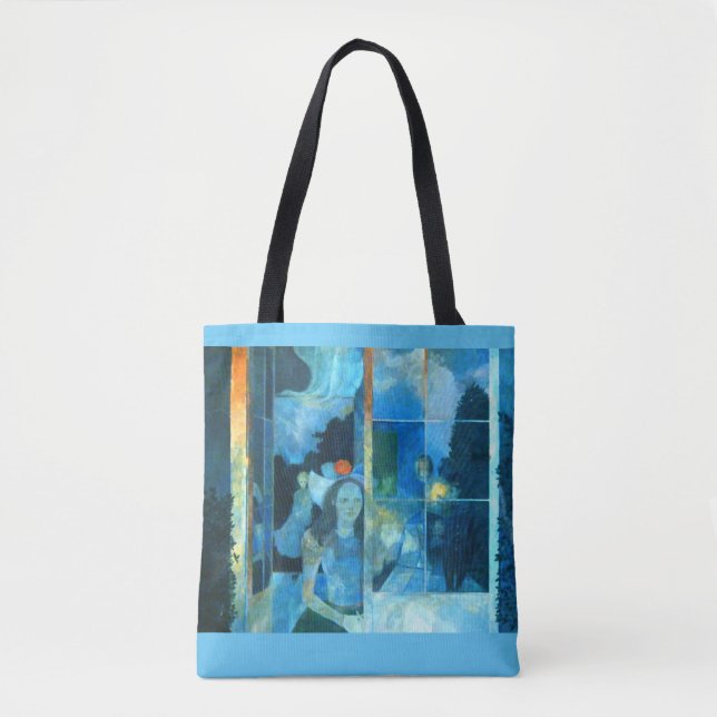 WAITING  tote bag (Front)