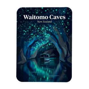 Waitomo Glowworm Caves New Zealand Magnet