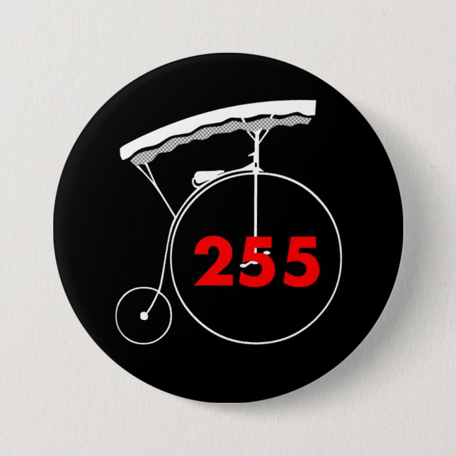 Waitress 255 7.5 cm round badge (Front)