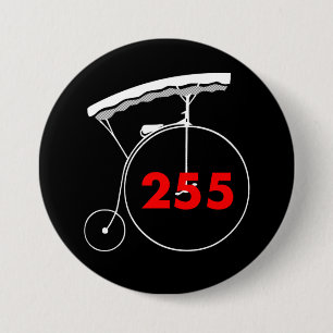 Waitress 255 7.5 cm round badge