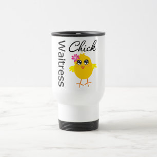 Waitress Chick Travel Mug