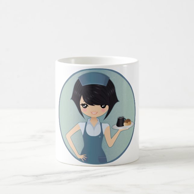 waitress coffee mug (Center)