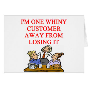 WAITRESS cudtomer joke