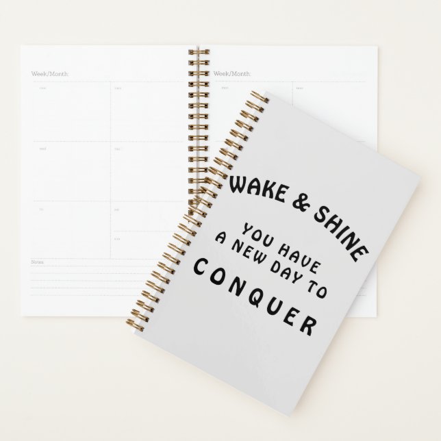 Wake and Shine Planner (Display)