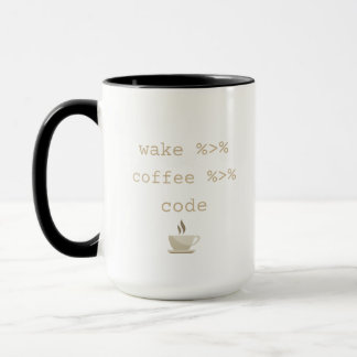 Wake Coffee Code Programming Mug