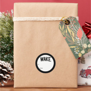 Wake Forest University   Wake Arch Classic Round Sticker
