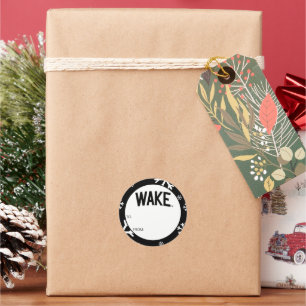 Wake Forest University   Wake Arch Classic Round Sticker