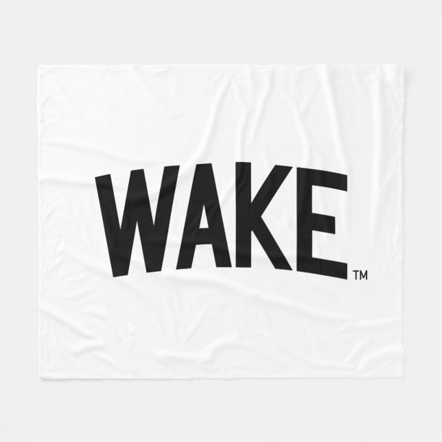 Wake Forest University | Wake Arch Fleece Blanket (Front (Horizontal))