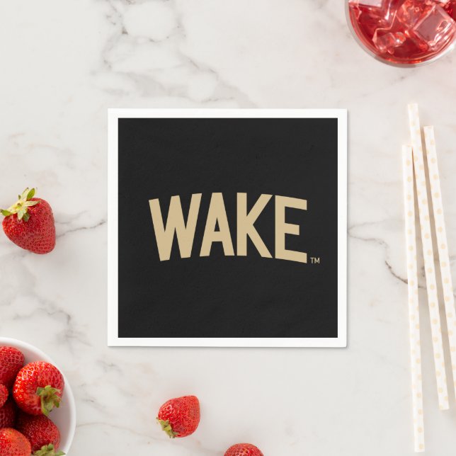 Wake Forest University | Wake Arch Napkin (Insitu)