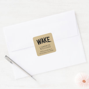 Wake Forest University   Wake Arch Square Sticker