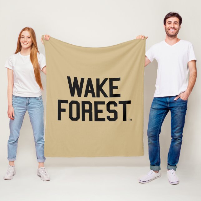 Wake Forest University | Wake Forest Fleece Blanket (In Situ)