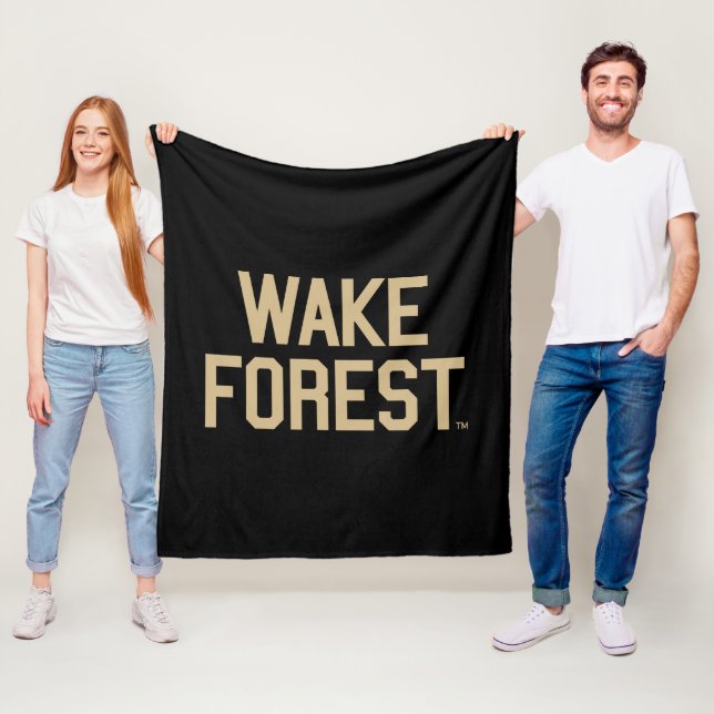 Wake Forest University | Wake Forest Fleece Blanket (In Situ)