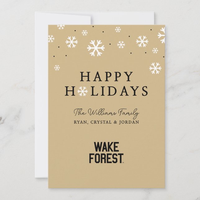 Wake Forest University | Wake Forest Holiday Card (Front)
