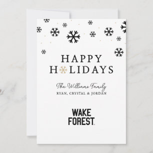 Wake Forest University   Wake Forest Holiday Card