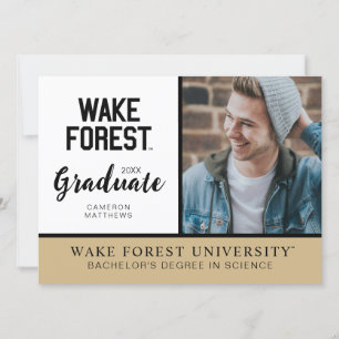 Wake Forest University   Wake Forest Invitation