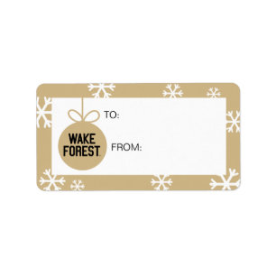 Wake Forest University   Wake Forest Label