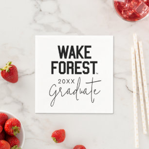 Wake Forest University Wake Forest Napkin