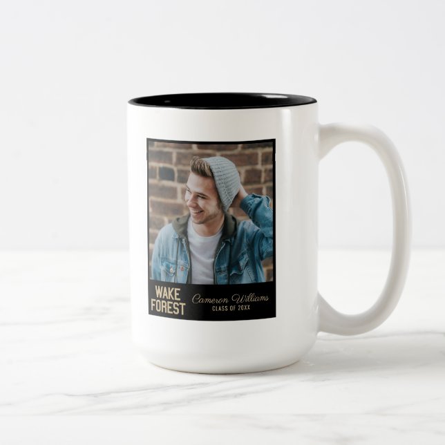 Wake Forest University | Wake Forest Two-Tone Coffee Mug (Right)
