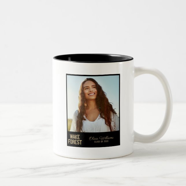 Wake Forest University | Wake Forest Two-Tone Coffee Mug (Right)
