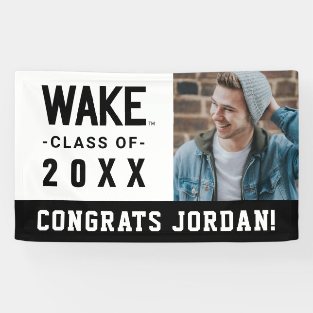 Wake Forest University | Wake Wordmark Banner (Horizontal)