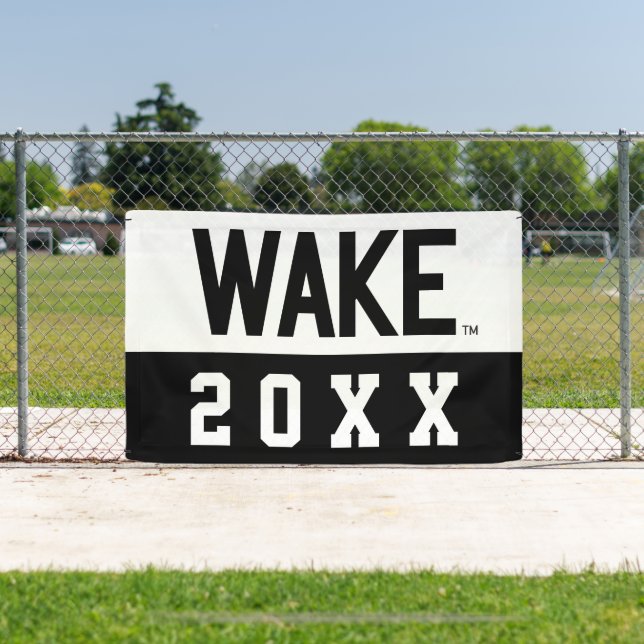 Wake Forest University | Wake Wordmark Banner (Insitu)