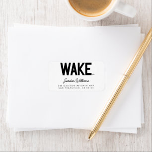 Wake Forest University   Wake Wordmark Label
