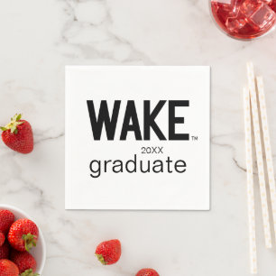 Wake Forest University Wake Wordmark Napkin