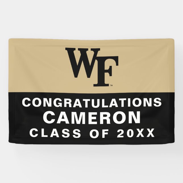 Wake Forest University | WF Banner (Horizontal)