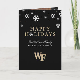 Wake Forest University WF Holiday Card