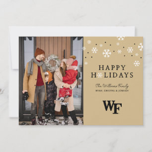 Wake Forest University WF Holiday Card