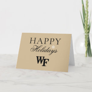 Wake Forest University   WF Holiday Card