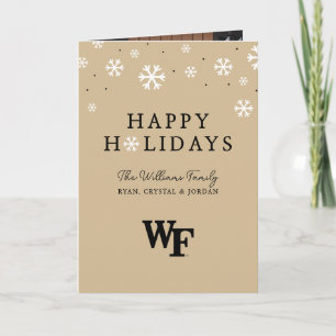 Wake Forest University WF Holiday Card