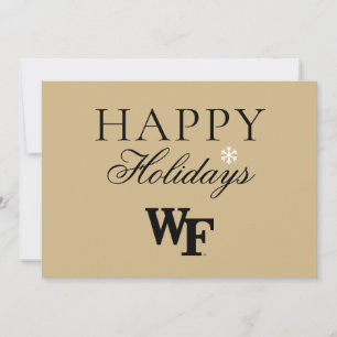 Wake Forest University   WF Holiday Card