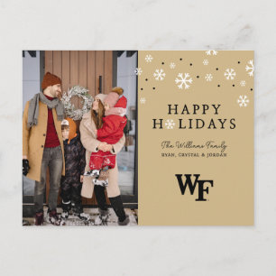 Wake Forest University WF Holiday Postcard