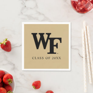 Wake Forest University WF Napkin