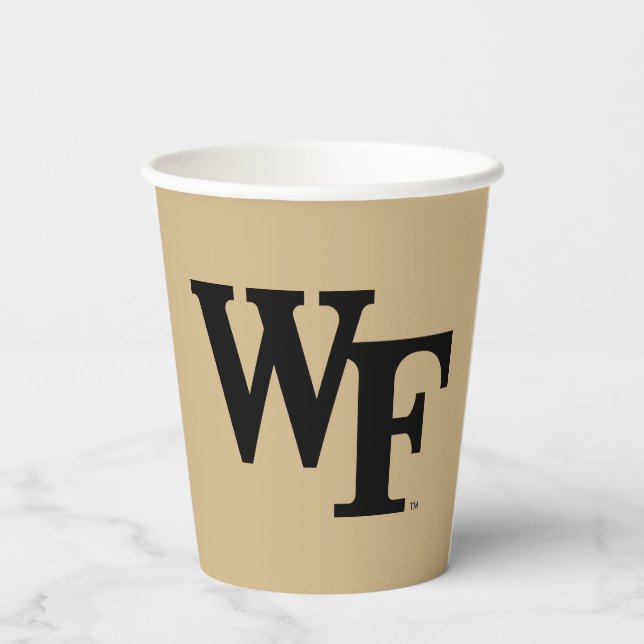 Wake Forest University | WF Paper Cups (Back)