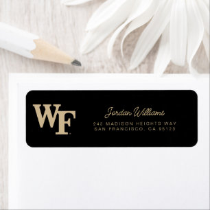 Wake Forest University   WF Return Address Label