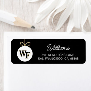 Wake Forest University   WF Return Address Label